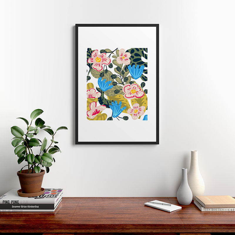 Aksa Framed Art Print