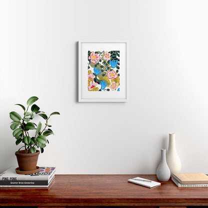 Aksa Framed Art Print