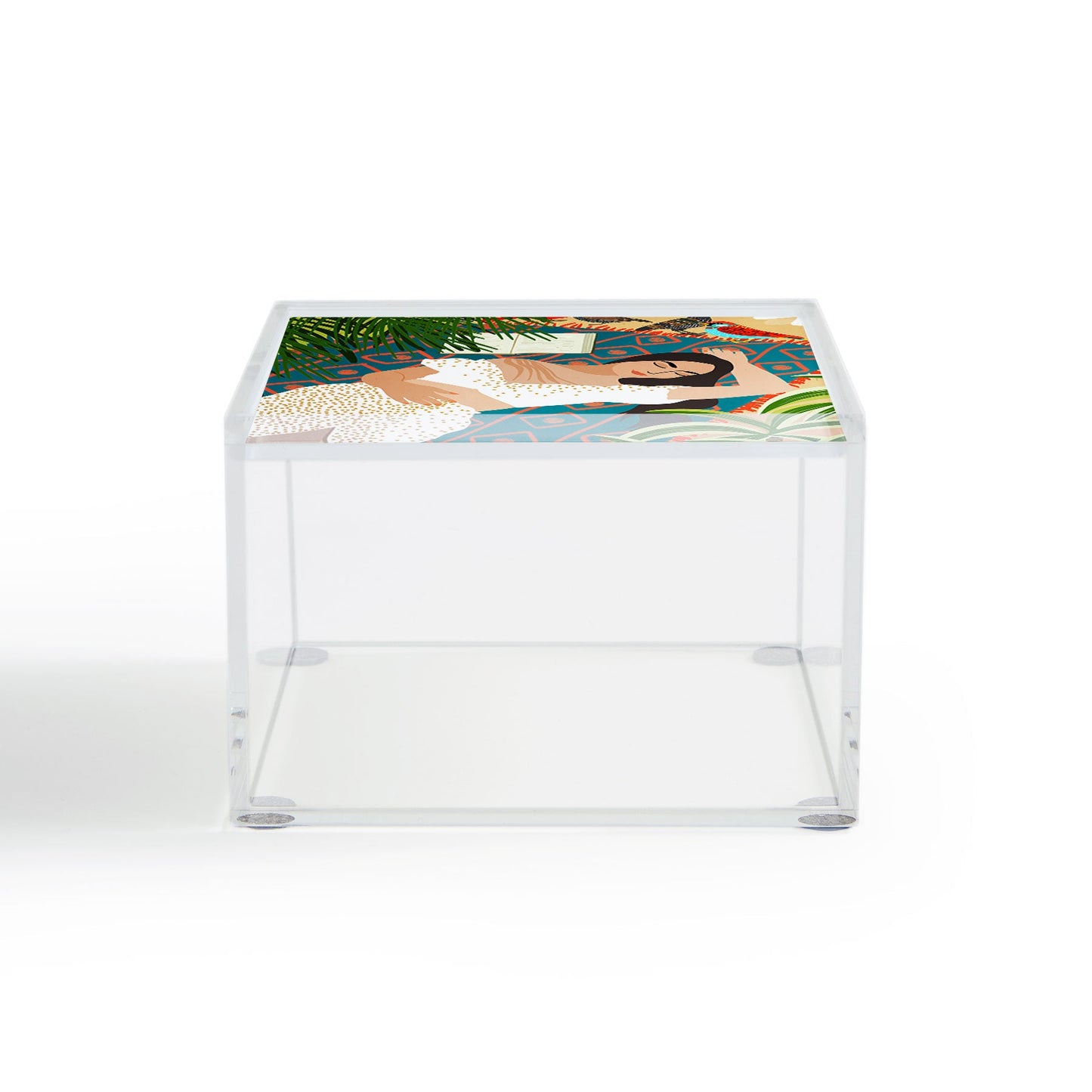 Beach Read Sleep Repeat Acrylic Box