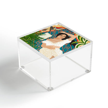 Beach Read Sleep Repeat Acrylic Box