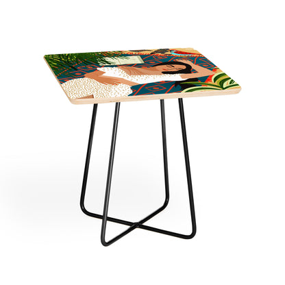 Beach Read Sleep Repeat Side Table