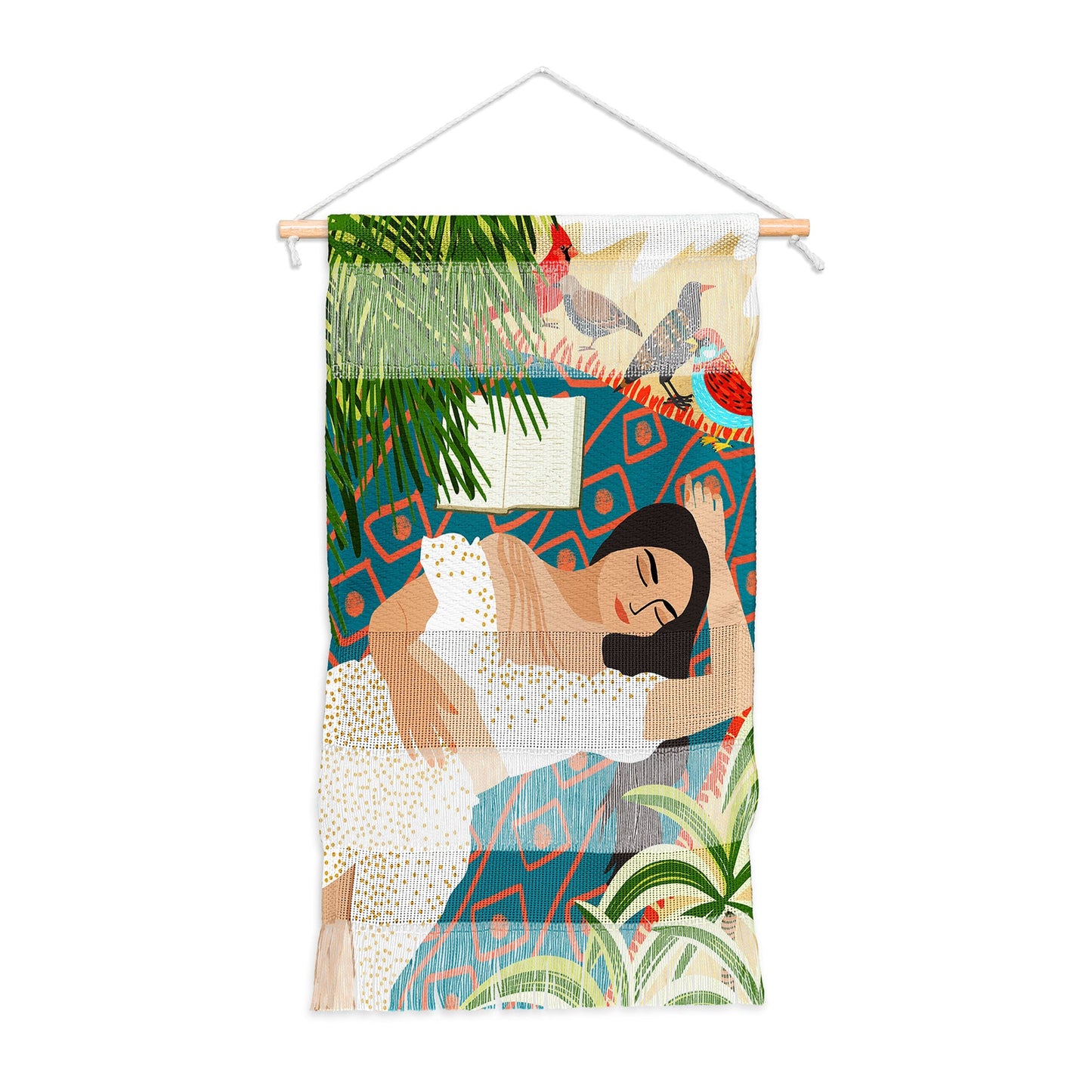 Beach Read Sleep Repeat Wall Hanging Portrait