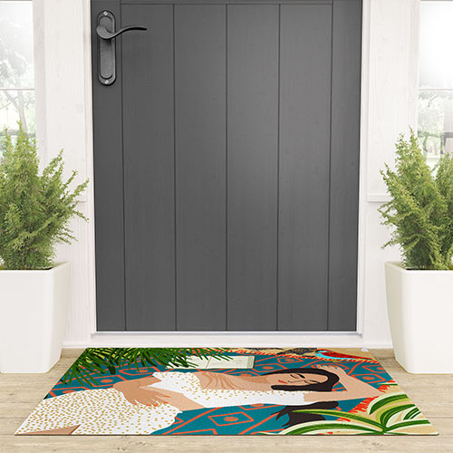 Beach Read Sleep Repeat Welcome Mat