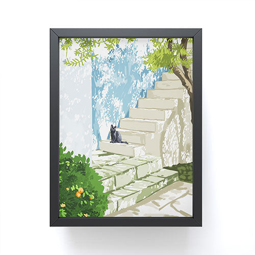 Being a person Framed Mini Art Print