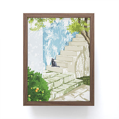 Being a person Framed Mini Art Print